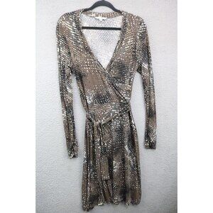 Cabi Long Sleeve Midi Dress-Size Small-Belted